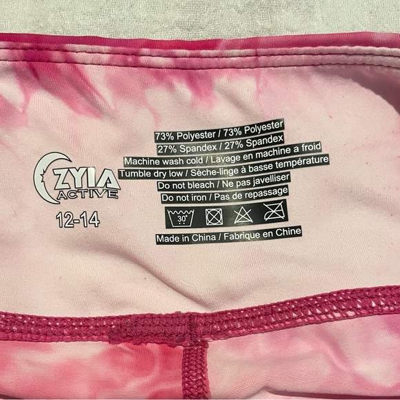 ZYIA Hendrix fuscia leggings - Picture 3 of 4